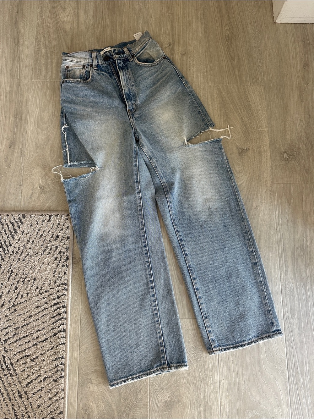 Moussy Slit Jeans